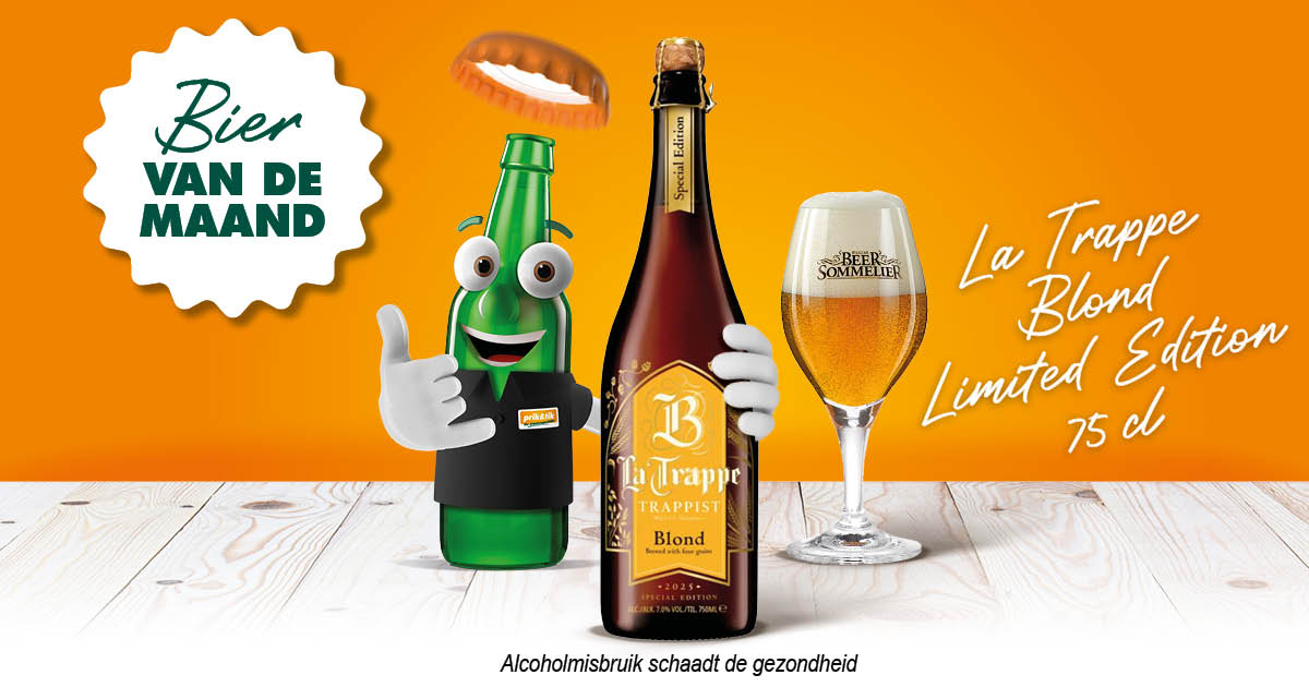 Bier van de maand juli: La Trappe Blond Limited Edition 75cl