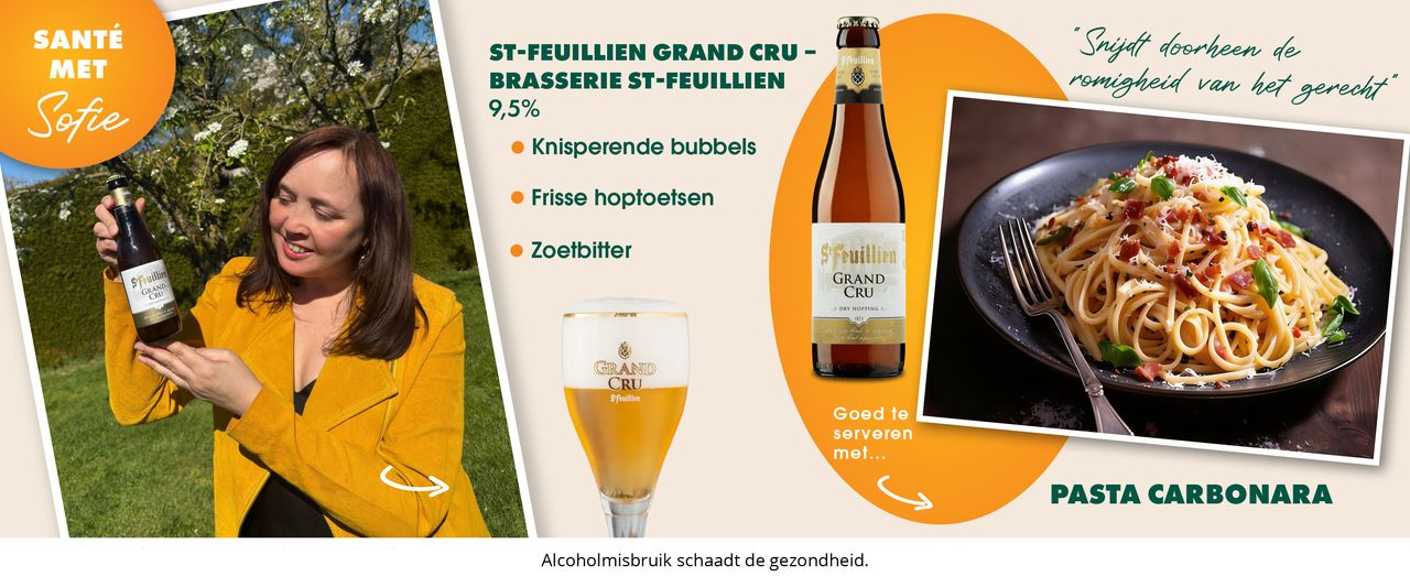 Santé met Sofie: St Feuillien Grand Cru