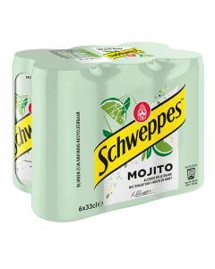 Schweppes Mojito blik 6 x 33cl