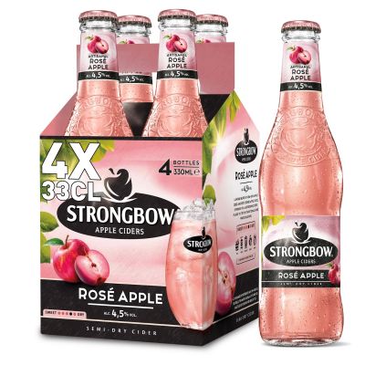 Strongbow Rosé Apple clip 4 x 33cl