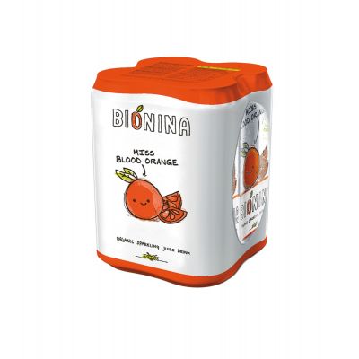 Bionina Miss Blood Orange blik 4 x 33cl