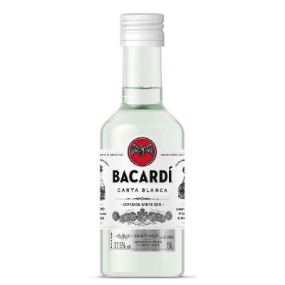Bacardi Carta Blanca (Mini) fles 5cl