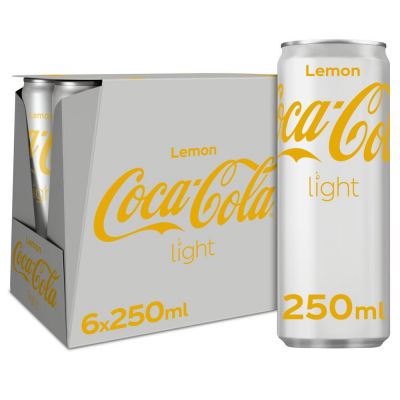 Coca-Cola Light Lemon blik 6 x 25cl