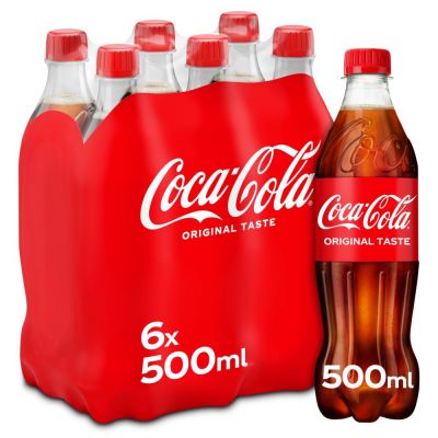 Coca-Cola Original pet 6 x 50cl