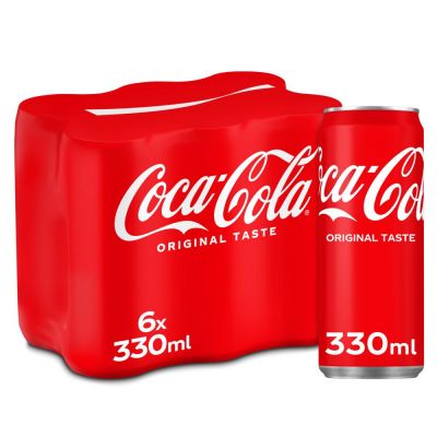 Coca-Cola Original blik 6 x 33cl