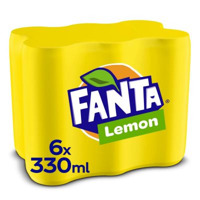 Fanta Lemon blik 6 x 33cl