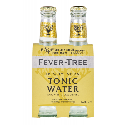 Fever Tree Indian Tonic clip 4 x 20cl