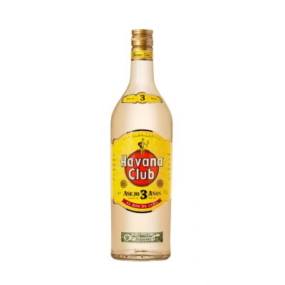 Havana Club White Rum 3Y fles 1l