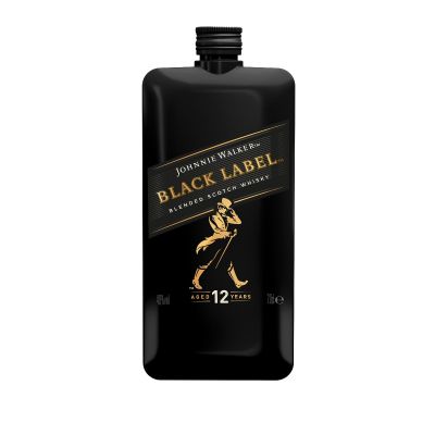 Johnnie Walker Black Label Pocket Scotch (Mini) fles 20cl