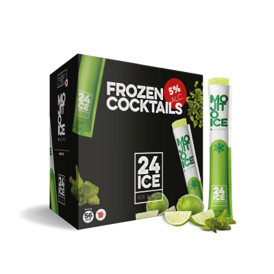 24 ICE Mojito (Frozen Cocktail) push-up 50x65ml