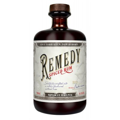 Remedy Spiced Rum fles 70cl