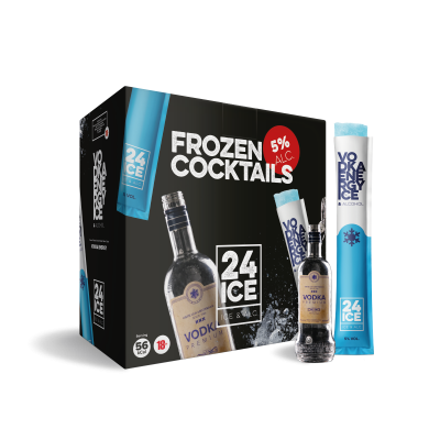 24 ICE Vodka Energy (Frozen Cocktail) push-up 50x65ml