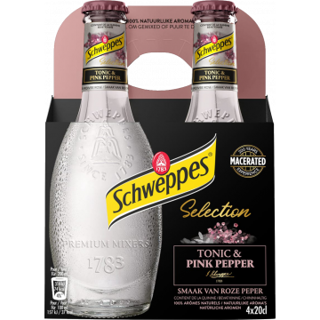 Schweppes Selection Pink Pepper clip 4 x 20cl