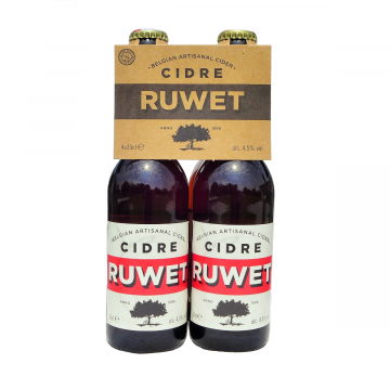 Cidre Ruwet Eldenberry clip 4 x 33cl