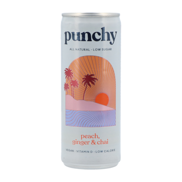 Punchy - Peach, Ginger & Chai blik 25cl