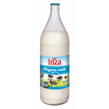 Inza magere melk fles 1l