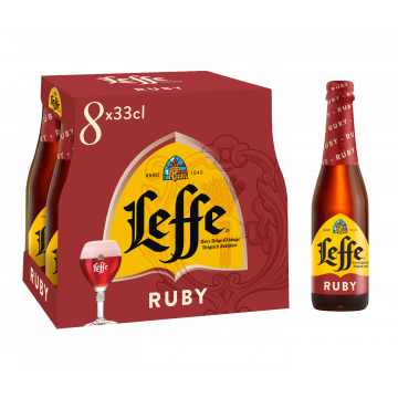 Leffe Ruby 8 x 33cl