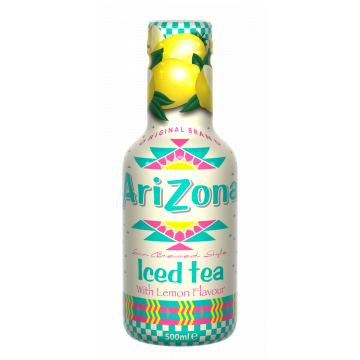 AriZona Lemon Iced Tea fles 50cl