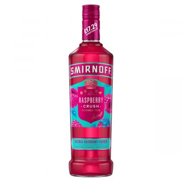 Smirnoff Raspberry Crush fles 70cl