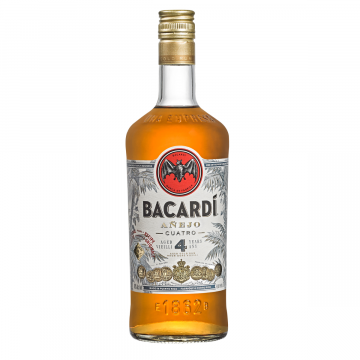 Bacardi 4Y fles 70cl