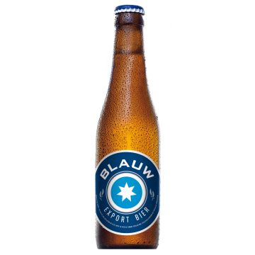 Blauw - Export Bier fles 33cl