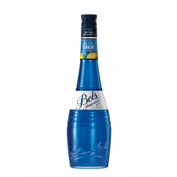 Bols Blue Curaçao likeur fles 50cl