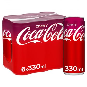 Coca-Cola Cherry blik 6 x 33cl