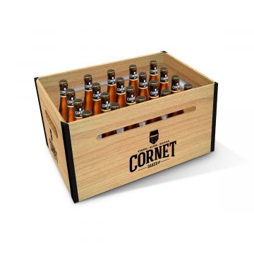 Cornet Oaked houten krat 20x33cl