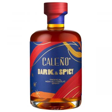 Caleno Dark & Spicy Alcoholvrije rum fles 50cl