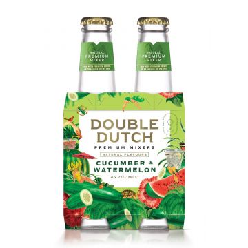 Double Dutch Cucumber & Watermelon clip 4 x 20cl