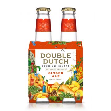 Double Dutch Ginger Ale clip 4 x 20cl