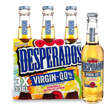 Desperados Virgin 0,0% clip 3 x 33cl