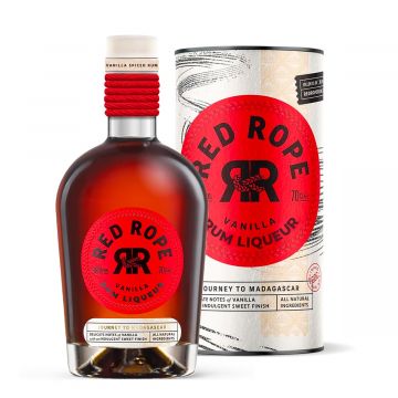Red Rope Vanilla Spiced rum fles 70cl