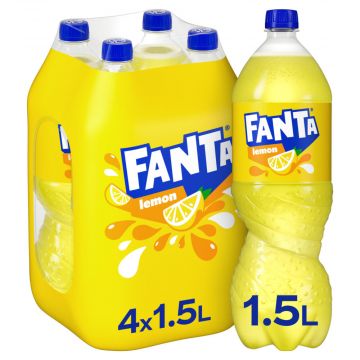 Fanta Lemon pet 4 x 1,5l