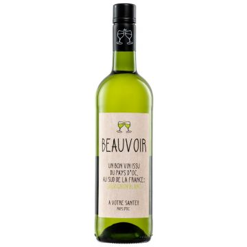 Beauvoir Pays d'Oc Sauvignon Blanc fles 75cl