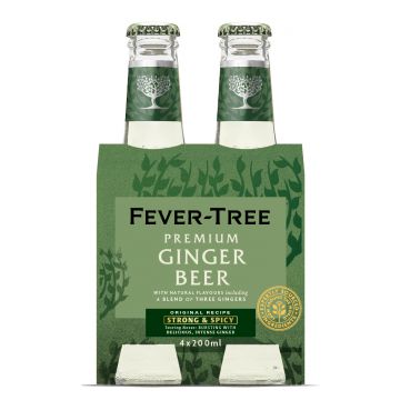 Fever Tree Ginger Beer clip 4 x 20cl