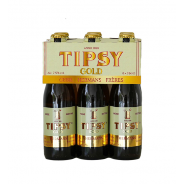 Tipsy Gold clip 6 x 33cl
