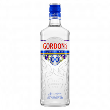 Gordon's 0,0% Alcoholvrije gin fles 70cl