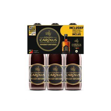 Gouden Carolus Whisky Infused clip 6 x 33cl