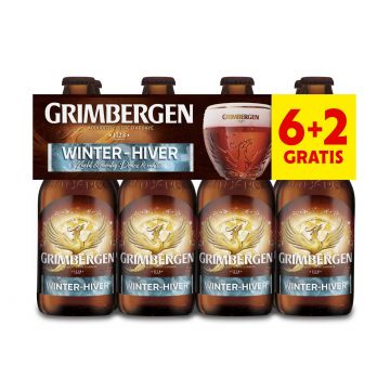 Grimbergen Winter (6+2) clip 8 x 33cl
