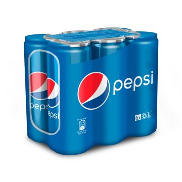 Pepsi Regular blik 6 x 33cl
