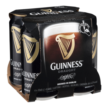 Guinness blik 4 x 33cl