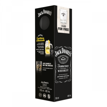 Jack Daniel's Old N°7 fles giftset