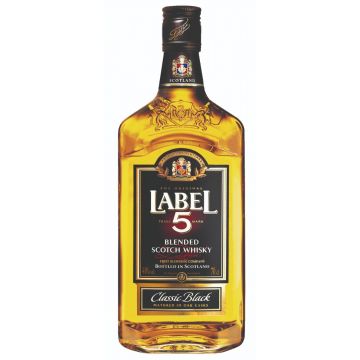 Label 5 fles 70cl