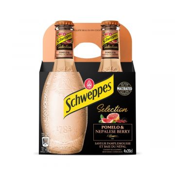 Schweppes Selection Pomelo & Nepalese Berry clip 4 x 20cl