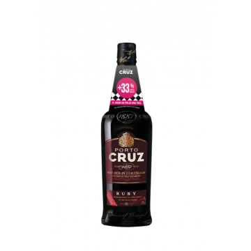 Porto CRUZ Ruby fles 1l (33% gratis)