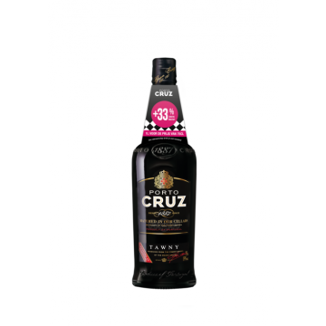 Porto CRUZ Tawny fles 1l (33% gratis)