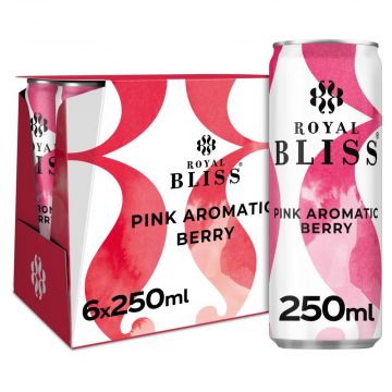 Royal Bliss Pink Aromatic Berry blik 6 x 25cl