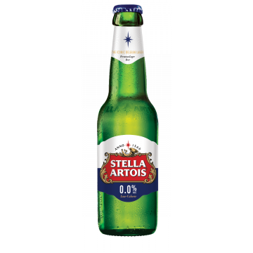 Stella Artois 0,0% fles 25cl