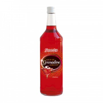 Smeets Siroop Grenadine fles 1l